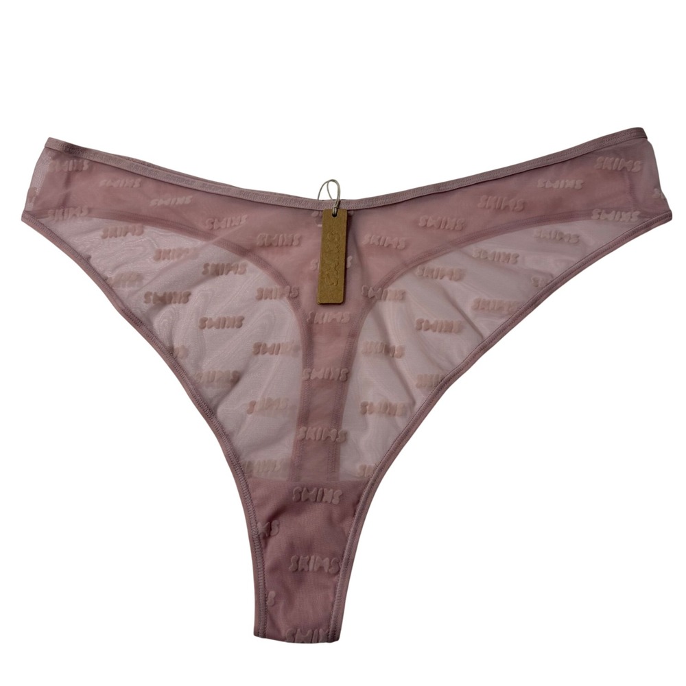 SKIMS After Hours Thong Orchid 4X
